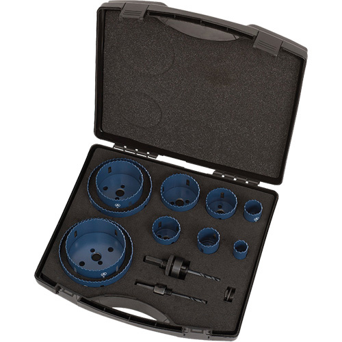 JET 565208 Electrician's Master Holesaw Kit Electrician's Master Holesaw Kit, 12 Pieces - Each