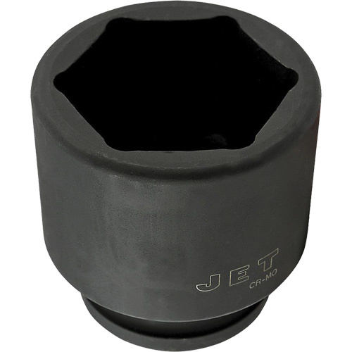 JET 684180 Regular Socket Regular Socket, Impact, 3", 1" Drive, 6 Points - Each