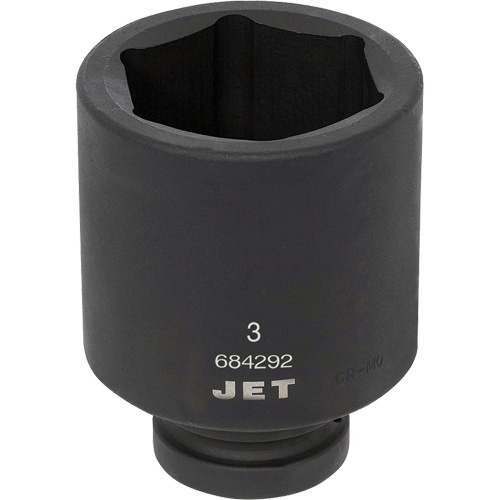 JET 684292 Socket Socket, Impact, 3", 1" Drive, 6 Points, Deep - Each