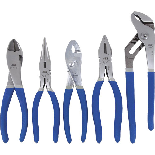 JET 730341 JPS-5M Mechanic's Pliers Set JPS-5M Mechanic's Pliers Set, 5 Pieces - Each