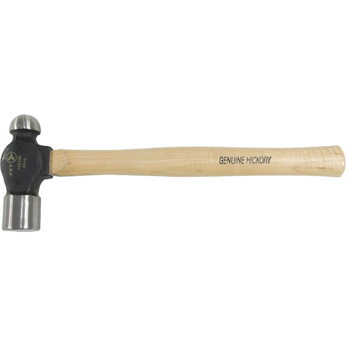 JET 740158 BP-40H Ball Pein Hammer with Hickory Handle BP-40H Ball Pein Hammer with Hickory Handle, 40 oz. Head Weight, Plain Face, Wood Handle - Each