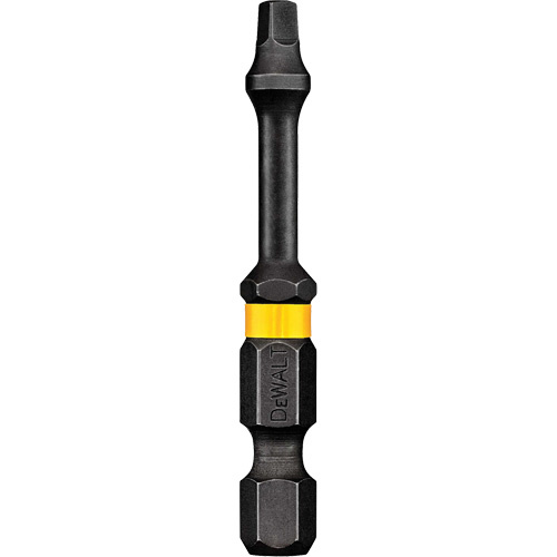 DEWALT DWA2SQ2IRB FlexTorq Impact-Ready Drill Bit FlexTorq Impact-Ready Drill Bit, Square, #2 Tip, 1/4" Drive Size, 2" Length - Each