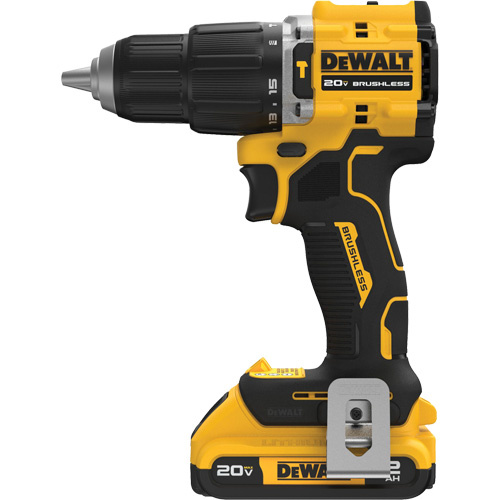 DEWALT DCD799D1 Atomic Compact Series™ Brushless Cordless Hammer Drill Kit Atomic Compact Series™ Brushless Cordless Hammer Drill Kit, 1/2" Chuck, 20 V - Each - Image 2