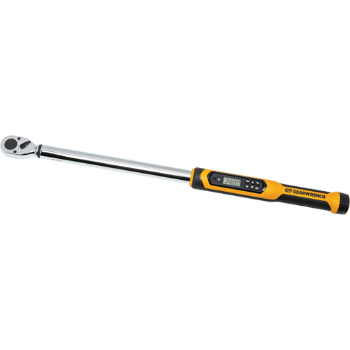 Gearwrench 85077 Torque Wrench Torque Wrench, Electronic, 1/2" Square Drive, 25 - 250 ft-lbs. - Each