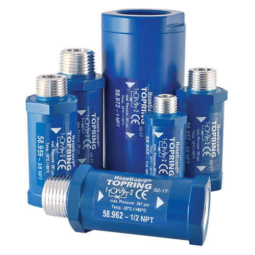 Topring 58.952 Anti Hose Whip Safety Valves Anti Hose Whip Safety Valves - Each