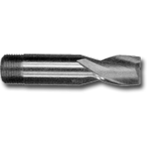 Clarkson Osborn MC05008 Threaded Shank Slot Drill, 1/8" Dia., 2" L, 1/4" Shank, High Speed Steel-(Each)