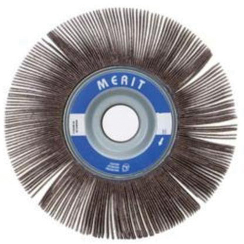 Merit 08834124077 High Performance Flap Wheel High Performance Flap Wheel, Aluminum Oxide, 60 Grit, 10" x 3" x 1-3/4" - Each