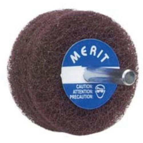 Merit 08834131572 Abrasotex Non-Woven Disc Wheel Abrasotex Non-Woven Disc Wheel, 5" Dia., Very Fine Grit, Aluminum Oxide - Each