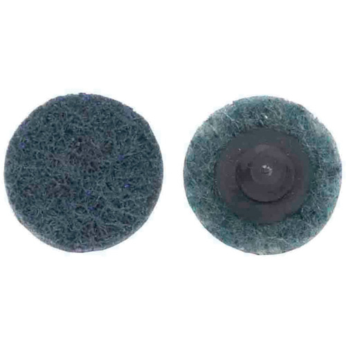 Merit 08834160754 Non-Woven Quick-Change Disc Non-Woven Quick-Change Disc, 1" Dia., Very Fine Grit, Aluminum Oxide - Each