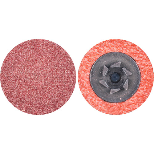 Merit 69957399750 Quick-Change Cloth Disc Quick-Change Cloth Disc, 1" Dia., 36 Grit, Aluminum Oxide - Each