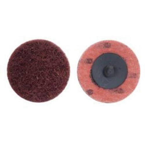 Merit 08834161651 Non-Woven Quick-Change Buffing Disc Non-Woven Quick-Change Buffing Disc, 3" Dia., Coarse Grit, Aluminum Oxide - Each