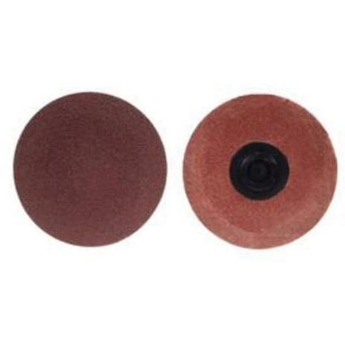 Merit 08834164334 ALO FlexEdge PowerLock Cloth Disc, 2" Dia., 60 Grit, Aluminum Oxide-(Each)