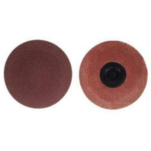 Merit 08834164354 ALO FlexEdge PowerLock Cloth Disc, 3" Dia., 80 Grit, Aluminum Oxide-(Each)