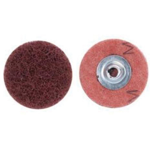 Merit 08834166395 Buffing & Polishing Quick-Change Disc Buffing & Polishing Quick-Change Disc, 2" Dia., Medium Grit, Aluminum Oxide - Each