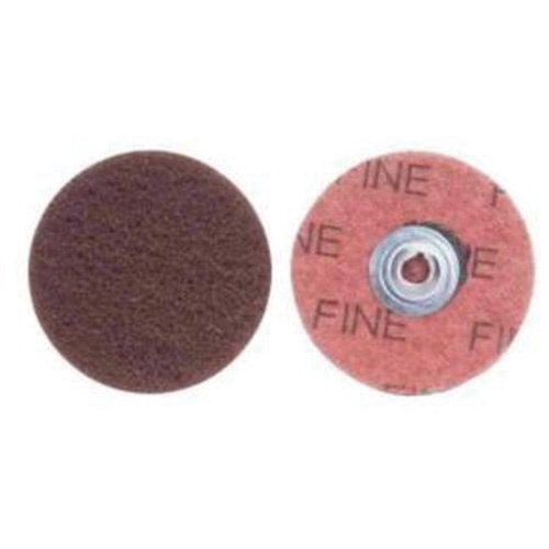 Merit 08834166396 Buffing & Polishing Quick-Change Disc Buffing & Polishing Quick-Change Disc, 2" Dia., Fine Grit, Aluminum Oxide - Each