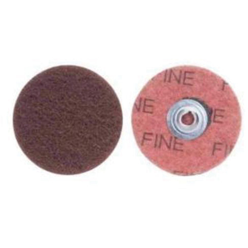 Merit 08834166393 Buffing & Polishing Quick-Change Disc Buffing & Polishing Quick-Change Disc, 1-1/2" Dia., Fine Grit, Aluminum Oxide - Each