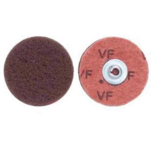 Merit 08834166405 Buffing & Polishing Quick-Change Disc Buffing & Polishing Quick-Change Disc, 2" Dia., Very Fine Grit, Aluminum Oxide - Each