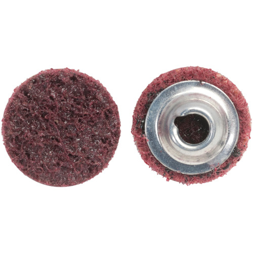 Merit 66254449282 Surface Prep Quick-Change Disc Surface Prep Quick-Change Disc, 1" Dia., Medium Grit, Aluminum Oxide - Each