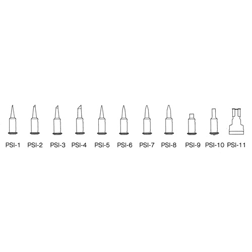 Weller PSI1 Portasol® Economical Butane Soldering Irons - Replacement Tips Portasol<sup>®</sup> Economical Butane Soldering Irons - Replacement Tips, Single Flat - Each
