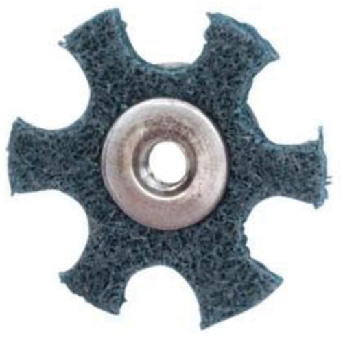 Merit 08834185925 Abrasotex Surface Preparation Star Abrasotex Surface Preparation Star, 1-1/2" Dia., Very Fine Grit, Aluminum Oxide - Each