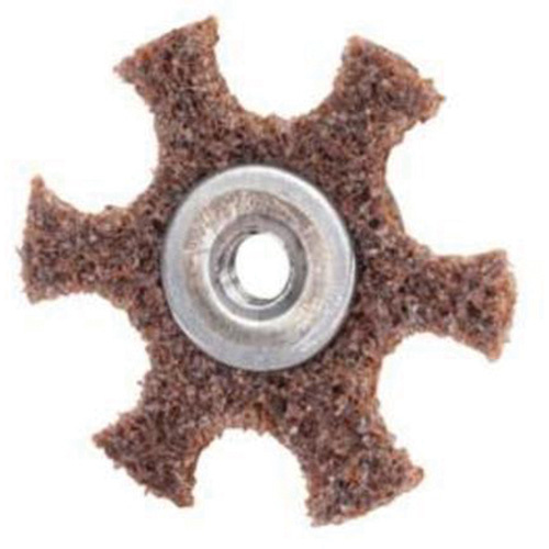 Merit 08834185926 Abrasotex Surface Preparation Star Abrasotex Surface Preparation Star, 2" Dia., Coarse Grit, Aluminum Oxide - Each