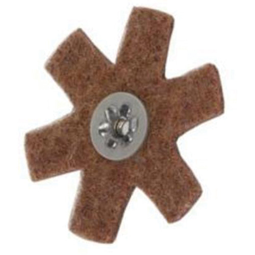 Merit 08834185929 Abrasotex Surface Preparation Star Abrasotex Surface Preparation Star, 3" Dia., Coarse Grit, Aluminum Oxide - Each