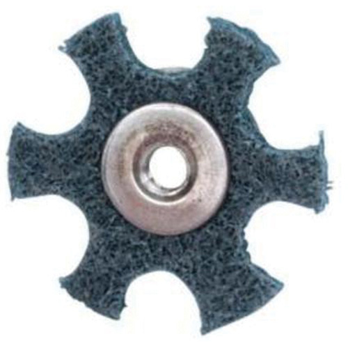 Merit 08834185931 Abrasotex Surface Preparation Star Abrasotex Surface Preparation Star, 3" Dia., Very Fine Grit, Aluminum Oxide - Each