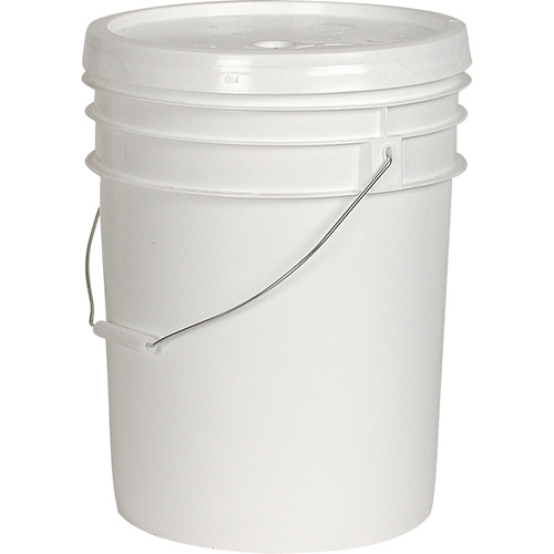 Ropak PPROO0040 General Purpose Pail without Lid General Purpose Pail without Lid, Plastic, 4 L - Each