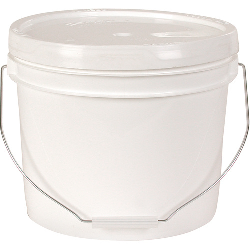 Ropak General-Purpose Pail with Lid General-Purpose Pail with Lid, Plastic, 3 gal. - Each