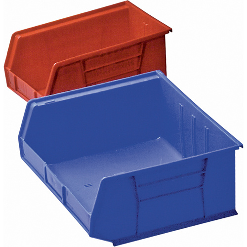 Akro-Mils A30265P09 Plastic Bin, 8-1/4" W x 9" H x 18" D, Blue-(Each)