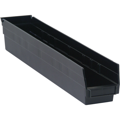 Quantum Storage System QSB105CO Conductive Shelf Bin Conductive Shelf Bin, 4-1/8" W x 23-7/8" D x 4" H, 50 lbs. Capacity - Each