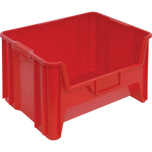 Quantum Storage System QGH700RD Giant Stacking Containers Giant Stacking Containers, 19.875" W x 15.25" D x 12.4375" H, Red - Each