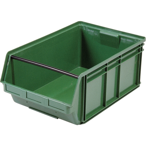 Quantum Storage System QMS743GN Giant Stacking Containers Giant Stacking Containers, 18.375" W x 29" D x 11.875" H, Green - Each