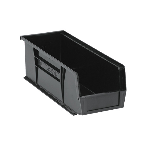 Quantum Storage System QUS234BR Environmentally Friendly Recycled Bin Environmentally Friendly Recycled Bin, 5-1/2" W x 5" H x 14-3/4" D, Black - Each