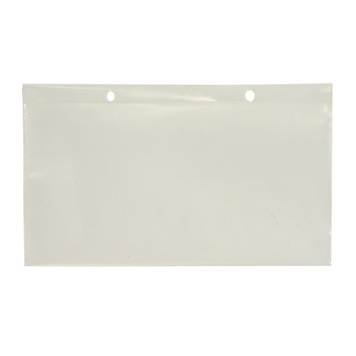 Quantum Storage System LBL5X8CO Clear Label Holder Clear Label Holder, Snap-On, 5" L x 8" W - Each