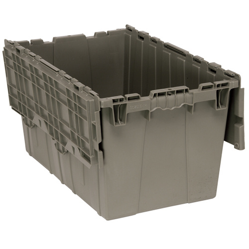 Quantum Storage System QDC2515-14 Attached-Top Distribution Container Attached-Top Distribution Container, 16-1/4" x 25-3/8" x 14-1/8", Grey - Each