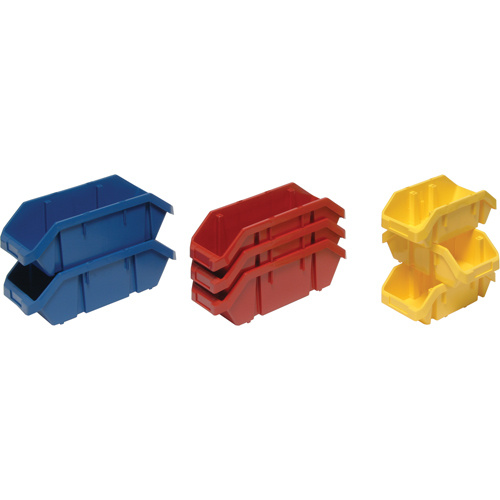 Quantum Storage System QP1496RD Quick Pick Bins Quick Pick Bins, 6.5" x 9.25" x 14", Red - Each