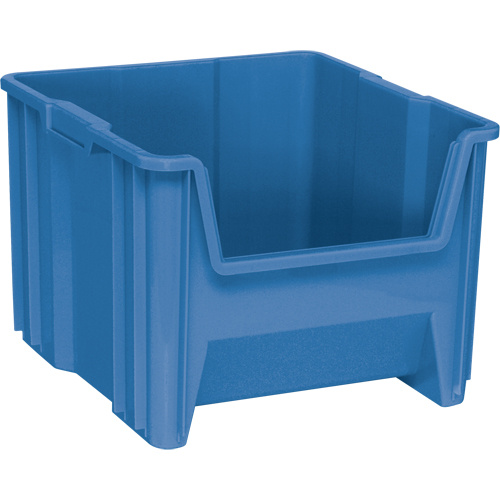 Quantum Storage System QGH800BL Giant Stacking Containers Giant Stacking Containers, 16.5" W x 17.5" D x 12.5" H, Blue - Each