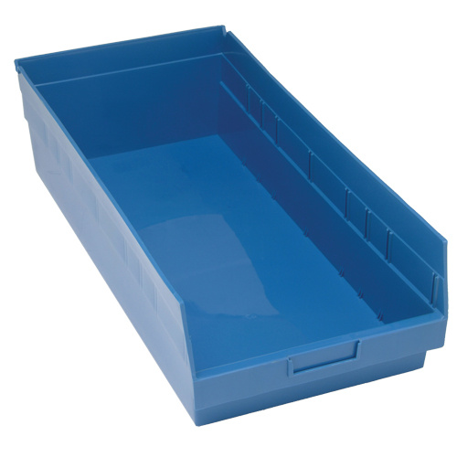 Quantum Storage System Store More™ Plastic Shelf Bins  (Each)-Click on options for variations & Details.