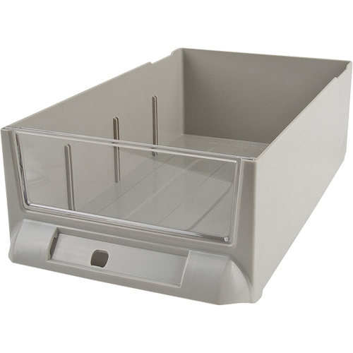 KLETON CF481 Replacement Drawer for KPC-200 Parts Cabinets, Plastic, 5-3/8" W x 9-13/16" D x 3-3/10" H, Grey-(Each)