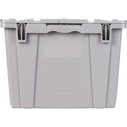 Orbis 5899874 FP243C FliPak Nestable Tote FP243C FliPak Nestable Tote, 26.9" x 16.9" x 12.1", Grey - Each