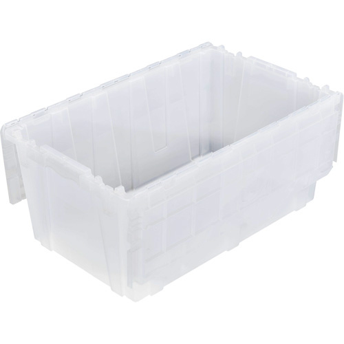 Orbis 5899934 FP243C FliPak Nestable Tote FP243C FliPak Nestable Tote, 26.9" x 16.9" x 12.1", Clear - Each - Image 2