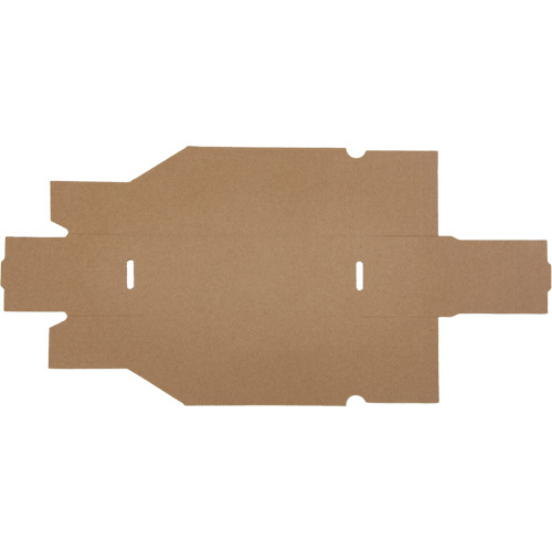 Mitchel Lincoln MLCG170 Deep Corrugated Parts Bins, 3-3/4" W x 11-1/4" D x 4-1/2" H, Beige-(Each)