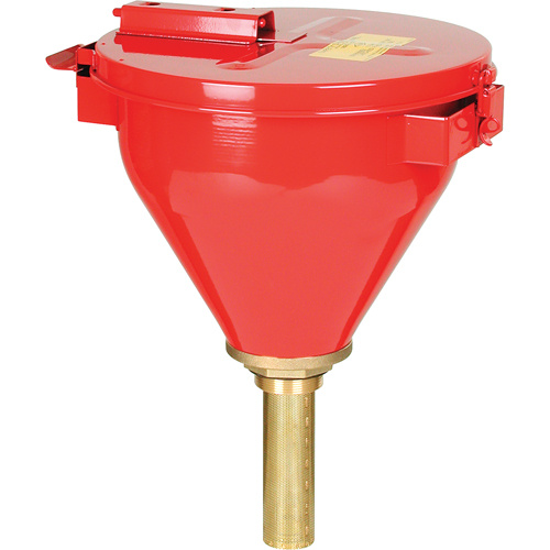 Justrite 08207 Safety Drum Funnels, 2.6 gal.-(Each)