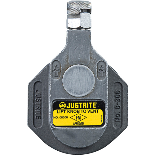 Justrite 08306 Horizontal Stainless Steel Vent-(Each)