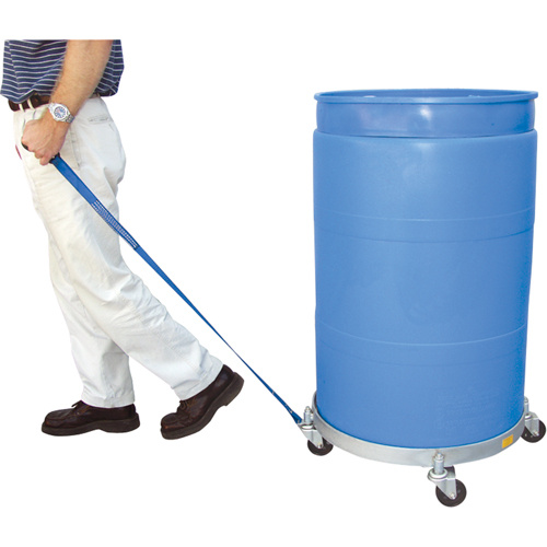 Vestil DRUM-QUAD-H Multi-Tier Drum Dollies Multi-Tier Drum Dollies, Steel, 900 lbs. Capacity, 23-1/2" Diameter, Rubber Casters - Each