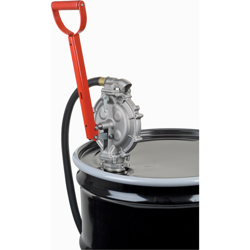 KLETON Hand Pump Hand Pump, Aluminum/Steel, 25.5 oz./Stroke, Fits 15-55 Gal. - Each