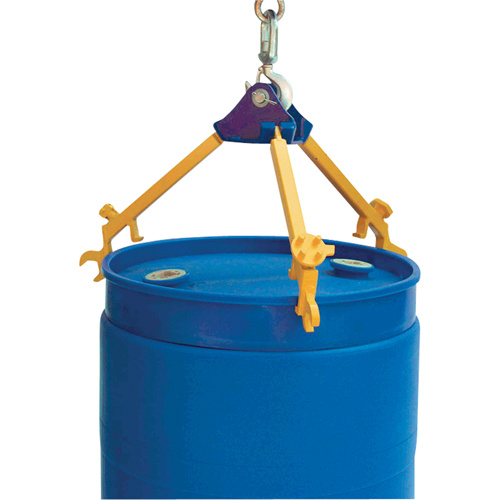 Vestil PDL-800-M Multi-Purpose Overhead Drum Lifter with Wrenches Multi-Purpose Overhead Drum Lifter with Wrenches, 30 - 55 US Gal. (25 - 45 Imperial Gal.), 800 lbs./362 kg. Cap. - Each - Image 2