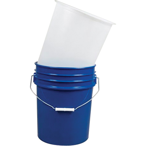 Protective Lining Corp VF5L Inserts for Steel Pails Inserts for Steel Pails, 11-1/4" Dia. x 12-1/4" H, 5 US gal (4.16 imp. Gal.) Capacity - Each