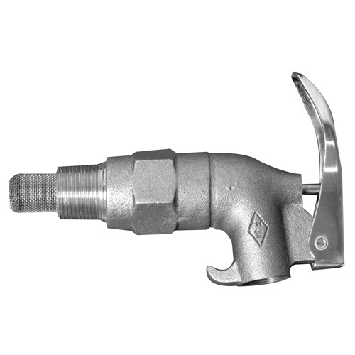 Wesco 272083 Zinc Drum Faucet with Flame Arrestor  Zinc Drum Faucet with Flame Arrestor , Zinc Alloy, 3/4" NPT Inlet - Each